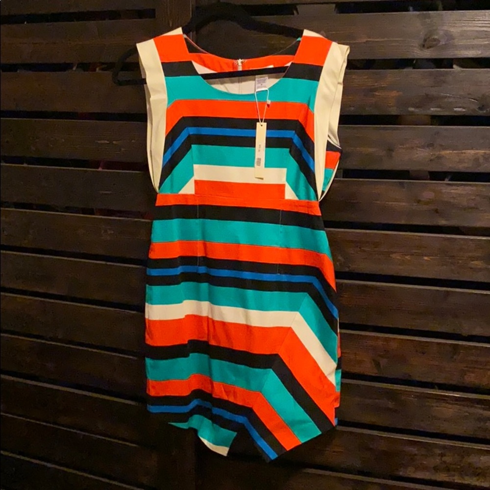 Esley multicolor striped dress